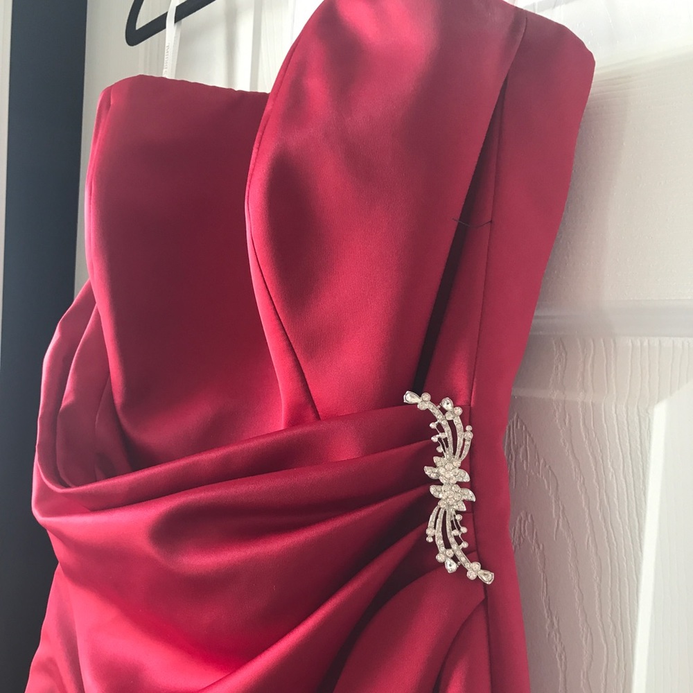 David's Bridal bridesmaid dress